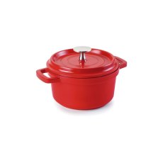 Lacor Hrnec Mini kulatý, pr. 14 cm, červaný