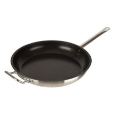 Inoxibar Pánev nízká nerezová s nepřilnavým povrchem teflon pr. 36 cm