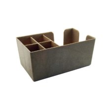 TOMGAST Bar Caddy dřevěný 25 × 25 × 10,5 cm