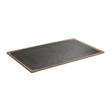 Verlo Tác Terra matte GN 1/1, melamin, hnědo-černá
