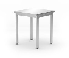 Centrální stůl, šroubovaný, HENDI, Kitchen Line, 600x600x(H)850mm
