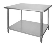 Centrální pracovní stůl, HENDI, Budget Line, 1800x600x(H)850mm