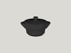 RAK Porcelain RAK Chef's Fusion hrnec s poklicí pr. 10 cm, černý | RAK-CFRD10BK