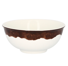 RAK Porcelain RAK Woodart miska na rýži 58 cl – tmavě hnědá | RAK-WDNNRB16OB