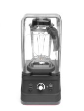 Stolní barový mixér s krytem, HENDI, 2,5L, Černá, 220-240V/1680W, 250x300x(H)540mm
