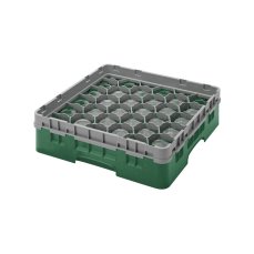 Cambro Koš Camrack 30 pozic, výška sklenice 21,6 cm - Zelená
