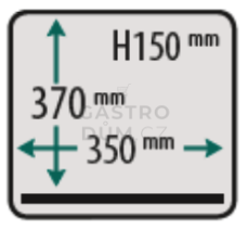 Vakuová balička Henkelman Jumbo 30 - VYPOUKLÉ VÍKO