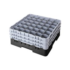 Cambro Koš Camrack 36 pozic, výška sklenice 11 cm - Černá