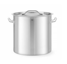 Vysoká nádoba na dušení - s víkem, HENDI, Budget Line, 21L, ⌀300x(H)300mm