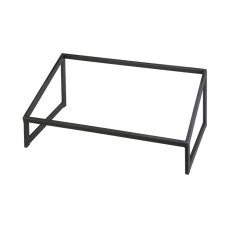 TOMGAST Stojan ocelový, černý – šikmý, GN 1/1