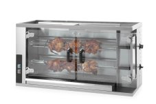 Plynový rotační gril na kuřata, HENDI, 1150x472x(H)605mm