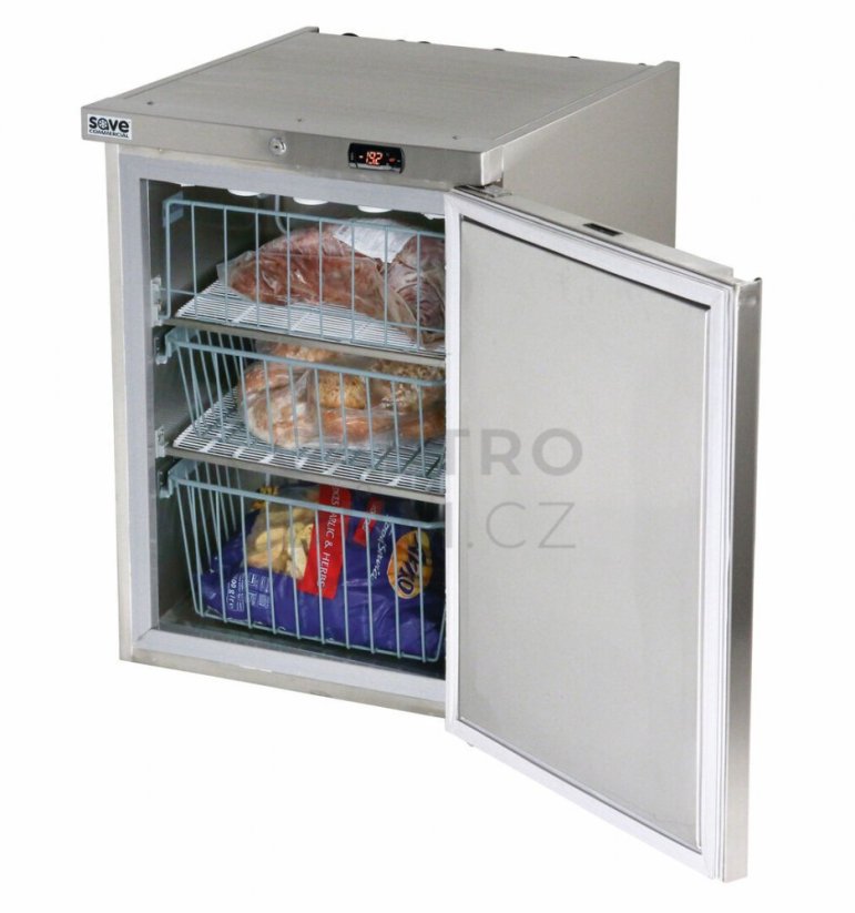 Mrazící skříň SAVE 121SS (nerez)