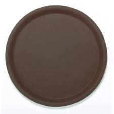 Cambro Podnos protiskluzový kulatý pr. 40,5 cm, hnědá