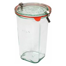 Zavařovací sklenice WECK Quadro 795 ml, set 6 ks
