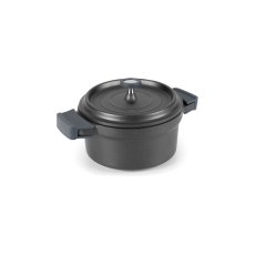 Lacor Hrnec kulatý, pr. 16 cm, černý