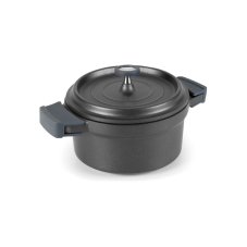 Lacor Hrnec kulatý, pr. 24 cm, černý