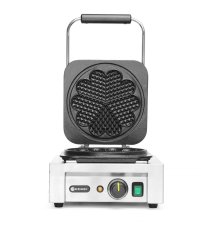 Vaflovač "Srdce", HENDI, 230V/2200W, 330x543x(H)251mm