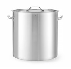 Vysoká nádoba na dušení - s víkem, HENDI, Budget Line, 71L, ⌀450x(H)450mm