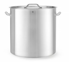 Vysoká nádoba na dušení - s víkem, HENDI, Budget Line, 98L, ⌀500x(H)500mm