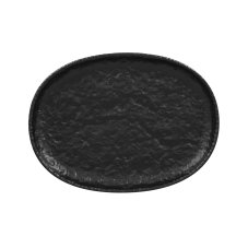 RAK Porcelain RAK Talíř oválný 28 × 20,5 cm – černá | RAK-RKOP28