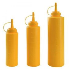 Lacor Dávkovač na omáčky žlutý 400 ml