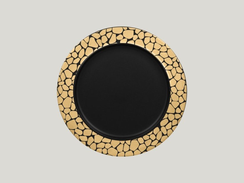 RAK Porcelain RAK Pebbles talíř mělký s okrajem 28 cm | RAK-PBNOFP28