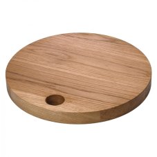 Verlo Tác kruhový s otvorem, dubový pr. 280 mm