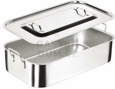 PADERNO pekáč s pevnými uchy a poklicí (600 x 350, v=150 mm)