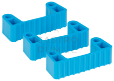 Vikan svorka gumová (3ks) bez kolíčků modrá 10023