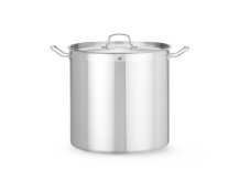 Vysoký hrnec na dušení – s poklicí, HENDI, Profi Line, 36,5L, ⌀360x(H)360mm