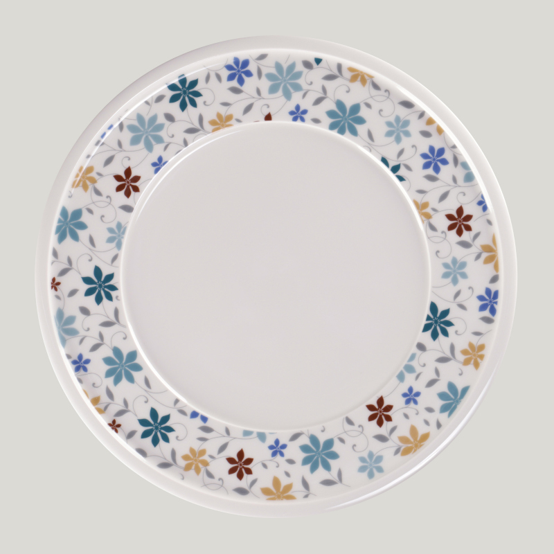 RAK Porcelain Ease summer talíř mělký s okrajem pr. 32 cm