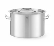 Střední hrnec s poklicí, HENDI, Budget Line, 23L, ⌀350x(H)240mm